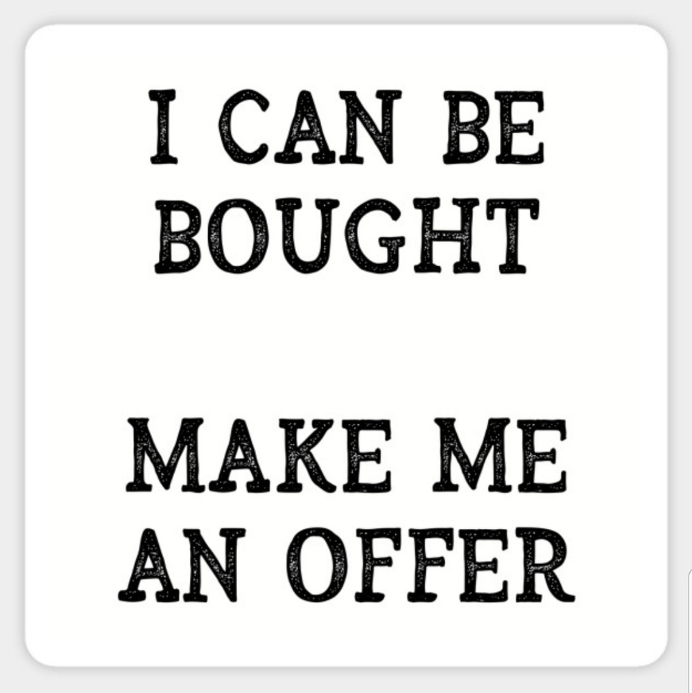 Feel free to make offers!!